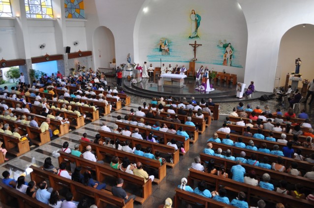 Semana Santa tem programação especial no Santuário da Bem-Aventurada Semana Santa tem programação especial no Santuário da Bem-Aventurada