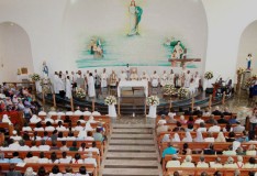 Missa celebra Dia de Dedicação do Santuário da Bem-Aventurada