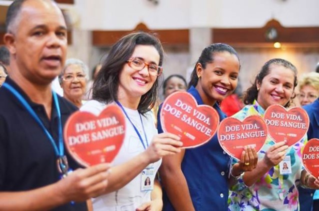 Homenagens à Bem-Aventurada trazem apelo à doação de sangue