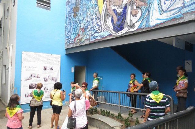 Grupo de devotos do Paraná se emociona ao conhecer as Obras de Irmã Dulce