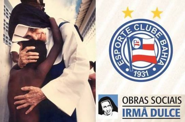 Esporte Clube Bahia oficializa parceria em benefício das Obras Sociais Irmã Dulce