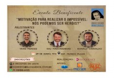 Palestra em benefício das Obras Sociais Irmã Dulce reúne grandes conferencistas