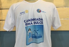 Camisa da caminhada em prol da nova sala  de cirurgia já está à venda na Loja Irmã Dulce