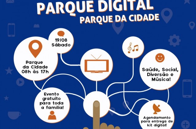 Centro de Convivência participa do mutirão Seja Digital no Parque da Cidade 