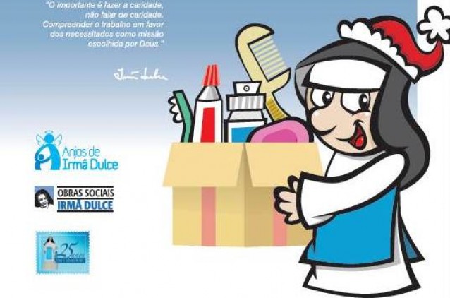 Campanha de Natal arrecada doações  para pacientes das Obras Irmã Dulce 
