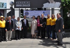 Obras Irmã Dulce recebem visita do presidente  do Lions Clubs International 
