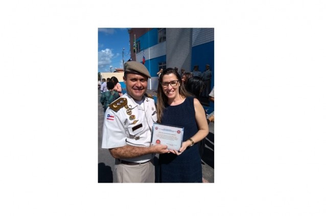 Obras Irmã Dulce recebem homenagem da Polícia Militar de Simões Filho Obras Irmã Dulce recebem homenagem da Polícia Militar de Simões Filho
