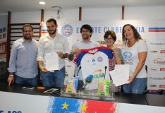 Obras Irmã Dulce renovam parceria com o Esporte Clube Bahia 
