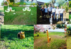 Consciência ambiental leva beleza e ludicidade ao jardim do Hospital Eurídice 