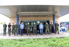 OSID agradece aos militares pela operação de desinfecção do Hospital Santo Antônio