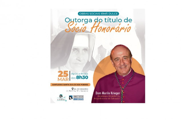 Dom Murilo receberá título de Sócio Honorário da OSID Dom Murilo receberá título de Sócio Honorário da OSID