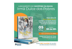 Livro sobre Santa Dulce será lançado hoje no Shopping da Bahia