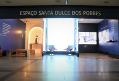 Espaço Santa Dulce tem agenda especial no Aeroporto para homenagear o Anjo Bom 