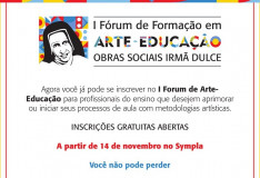 Fórum irá discutir a importância do ensino das artes na educação de crianças e adolescentes