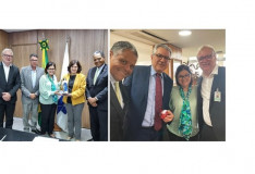 Superintendente da OSID participa de audiência com ministra da Saúde em Brasília