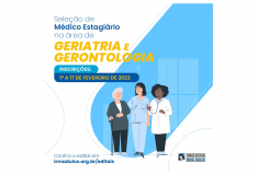 OSID abre inscrição para seleção de Estágio Médico em Geriatria e Gerontologia