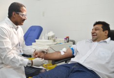 Campanha alerta para doação de sangue nos festejos de verão