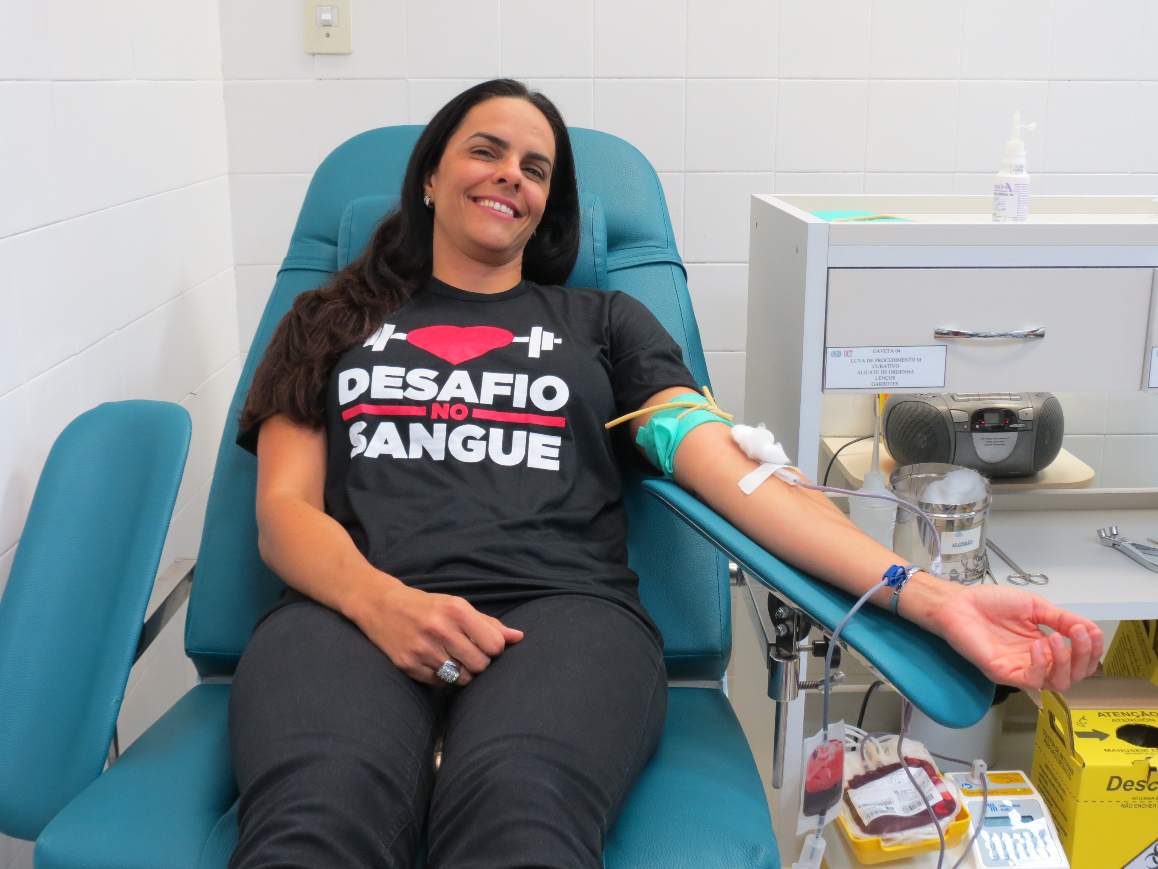 Você pode ajudar a salvar vidas. Doe sangue!