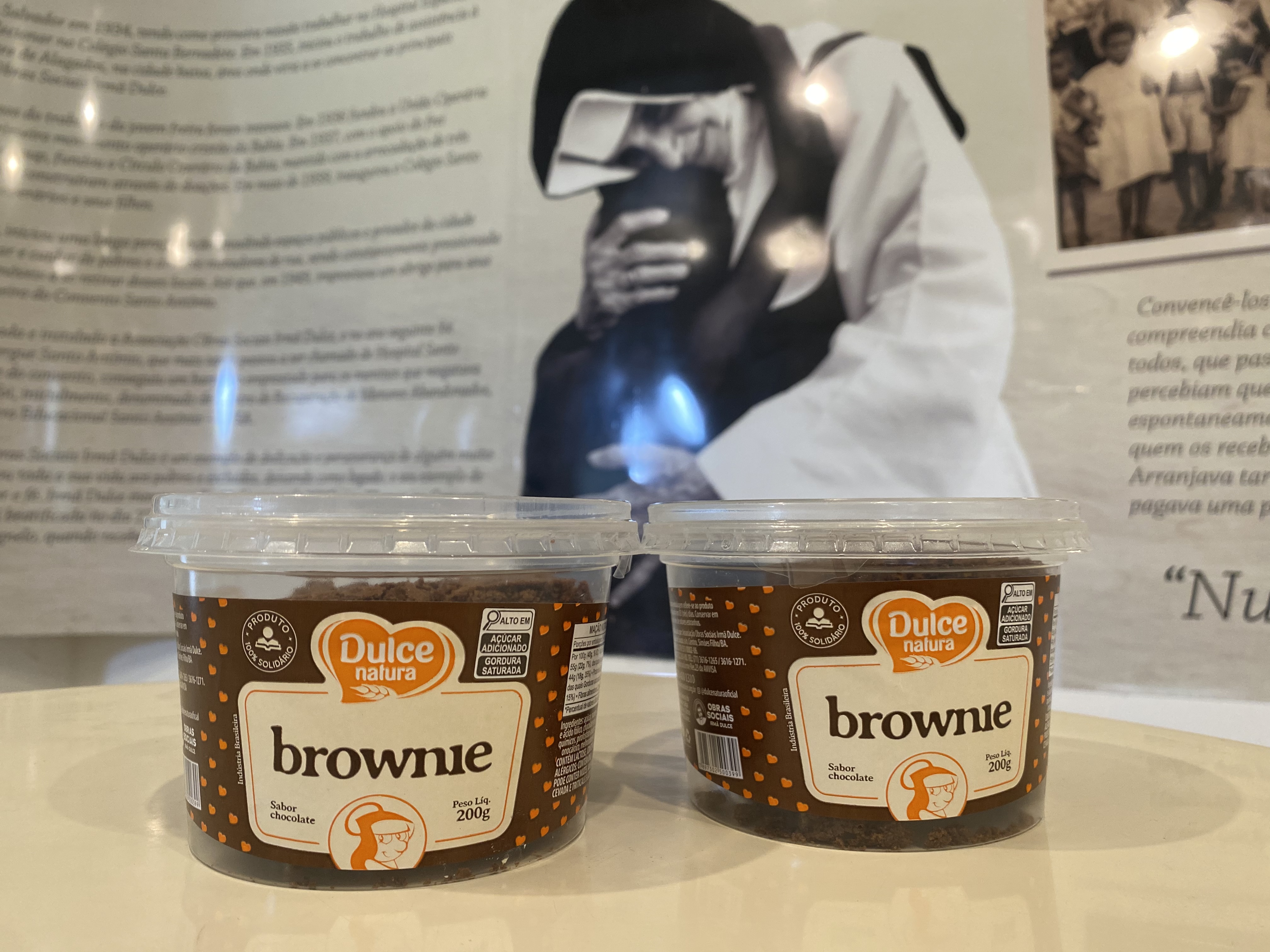 Brownie Dulce Natura disponível no Hiperideal em Salvador e Lauro de Freitas