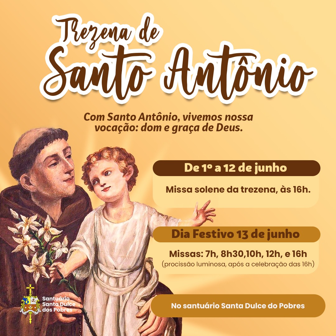 Santo de devoção de Santa Dulce ganha programação especial em Salvador