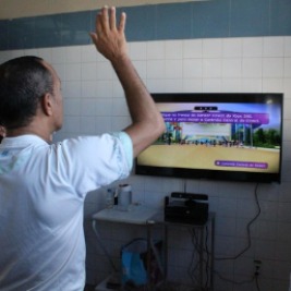 Jogos de vídeo game contribuem para reabilitação de pacientes nas Obras Irmã Dulce