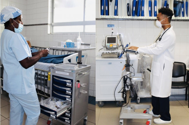 Carrinhos beira leito otimizam atendimento a pacientes internados nas Obras Irmã Dulce Carrinhos beira leito otimizam atendimento a pacientes internados nas Obras Irmã Dulce