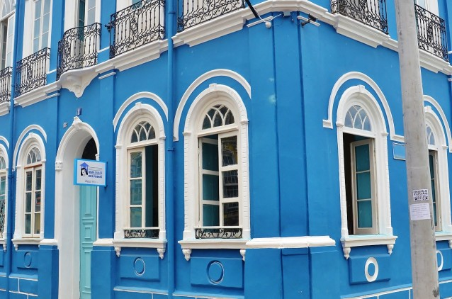 Tudo azul no Centro Histórico de Salvador Tudo azul no Centro Histórico de Salvador
